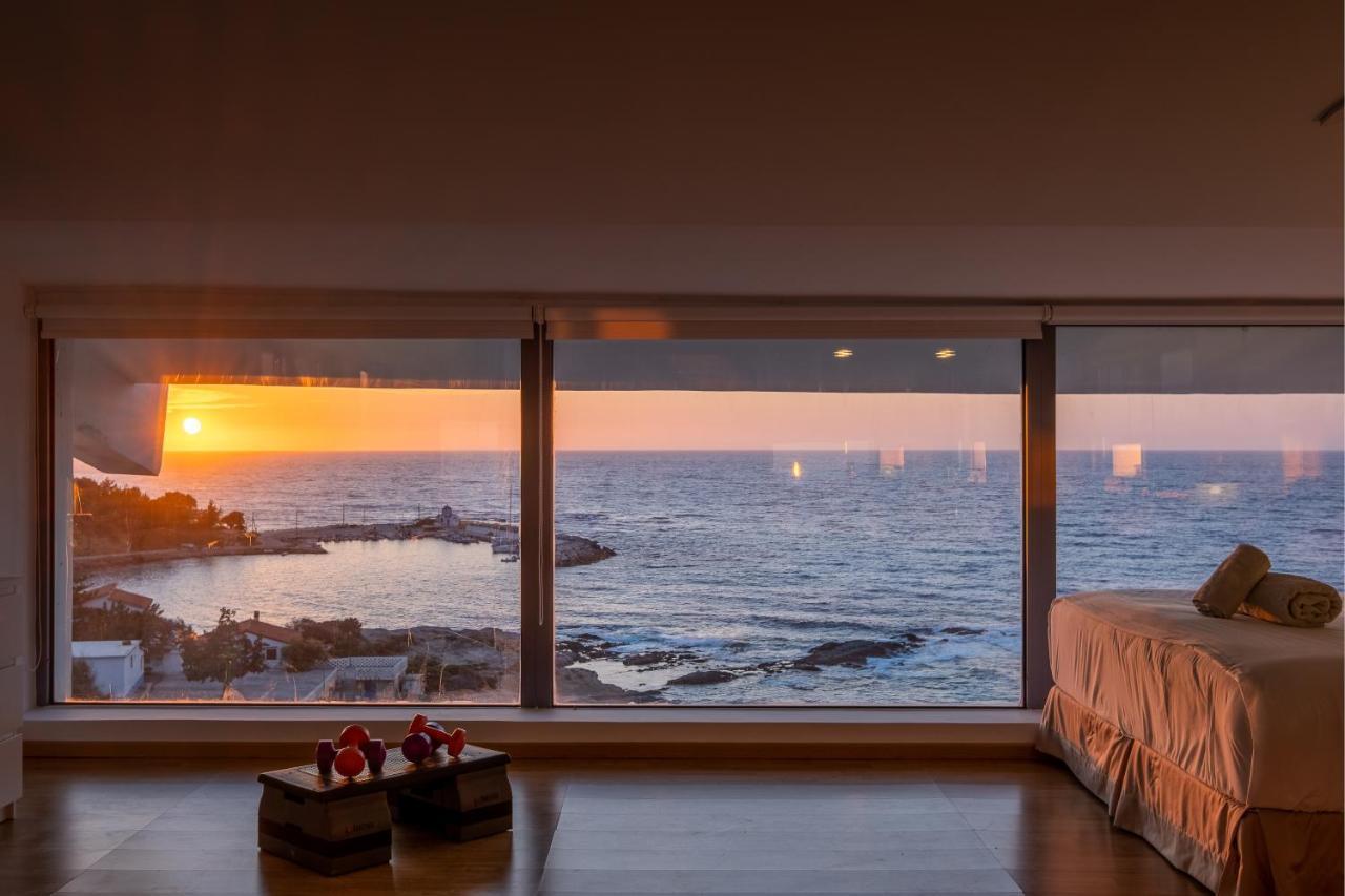 Icarus Luxury Beachfront Villa Gialiskari  Bagian luar foto