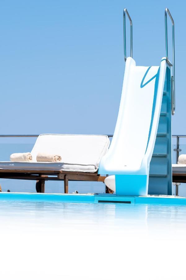 Icarus Luxury Beachfront Villa Gialiskari  Bagian luar foto