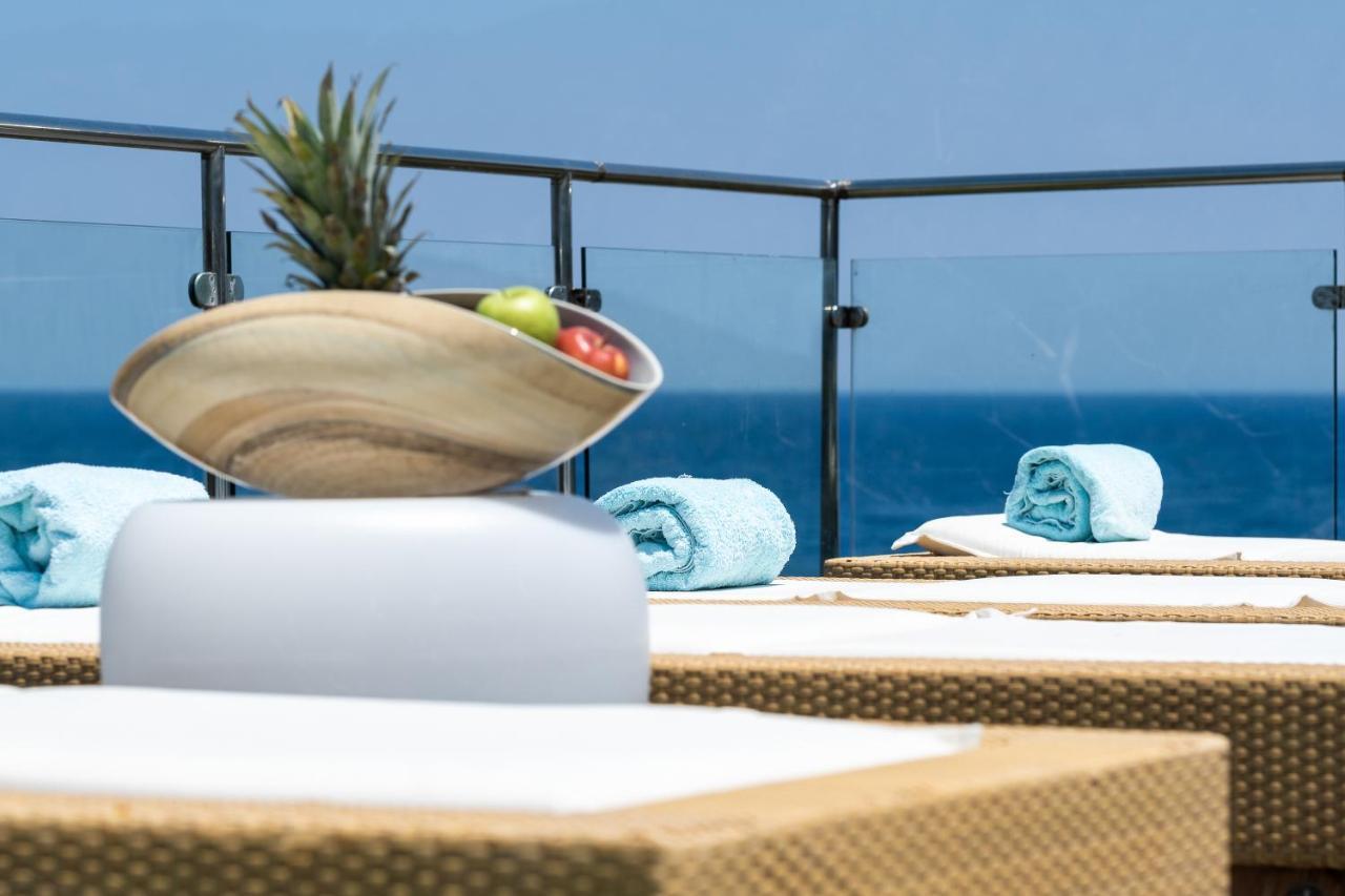 Icarus Luxury Beachfront Villa Gialiskari  Bagian luar foto